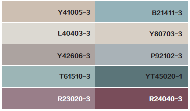 Conventional color styles