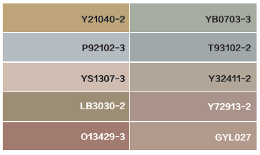 Conventional color styles